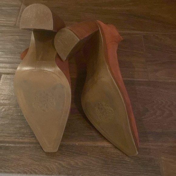 Vince Camuto Welland cognac brown tan bootied - Picture 2 of 9
